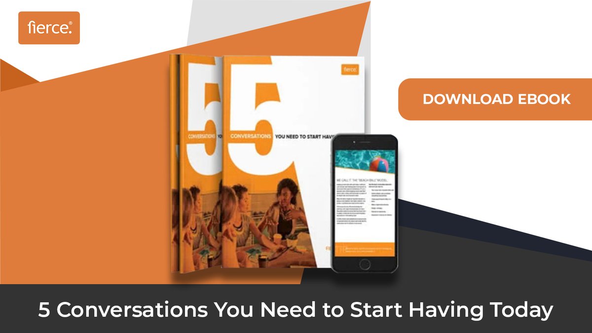 fierce_inc's tweet image. Get started changing your organization for the better today with this primer on the five types of conversations that will revolutionize your business. 

➡️ Download our &quot;5 Conversations You Need to Start Having Today&quot; ebook: hubs.li/Q01SHhvM0

#leadership #conversationtips