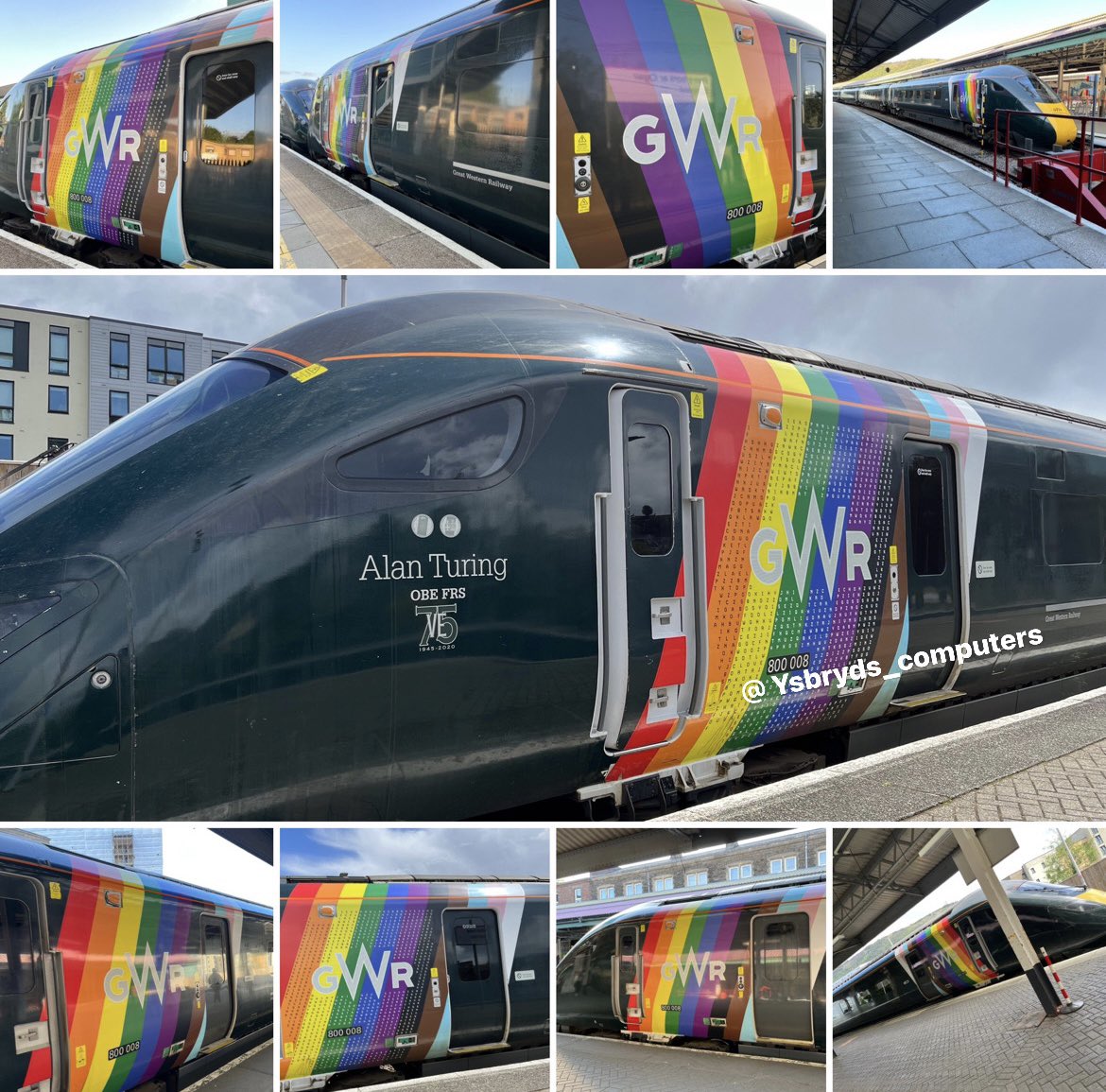 This train though! 
I’m so so glad I’ve seen it 3 times and gone on it twice now 
@GWRHelp #trainbow #AlanTuring
