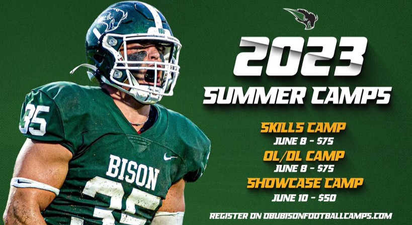 Ill be in Shawnee, OK today putting in work at the @OBU_Football prospect camp.
@OBUCoachJensen and
@CoachEaton94, looking forward to meeting ya'll. 
#OnToVictory
#FAM1LY