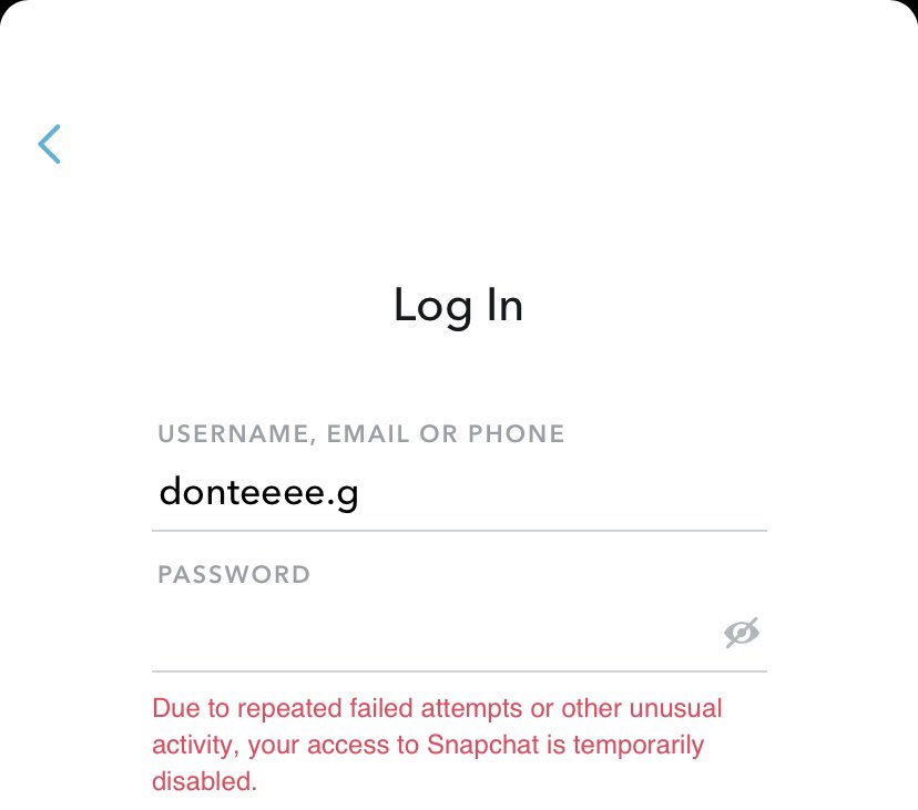 DonzPlayz's tweet photo. @snapchatsupport It’s been doing this for some time now @snapchatsupport please can you help asap. I have family members and friends on there. Thank you so much for your swift responses https://t.co/5HTcwTt2e2
