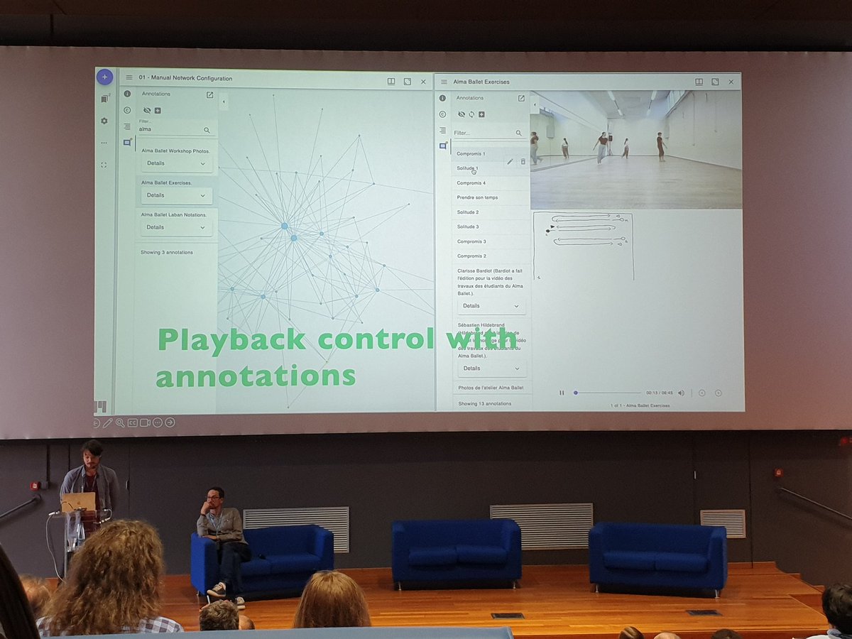 Some amazing work being done with video annotations by MemoRekall at the #IIIF conference memorekall.com/en/memorekall-…