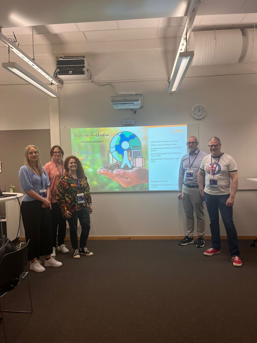 Pedaforum 2023 - työpajassa  työryhmämme sai hyviä näkemyksiä toisilta pedagogiikan asiantuntijoilta ja kehittäjiltä. Kestävän matkailun osaamismerkit -hankkeessa rakennamme uutta, joustavaa ja työelämäläheistä koulutusta matkailun parissa työskenteleville.
#TurkuAMK