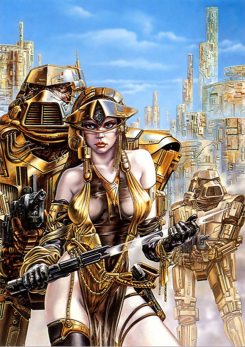 Game Over - Luis Royo 
#gameart #RETROGAMING