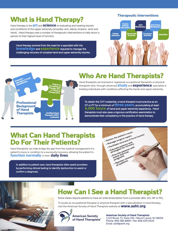 Indianapt's tweet photo. Celebrate Hand Therapy Week with Indiana Physical Therapy! ππ«Ά
To learn more about hand therapy and how it can benefit you or someone you know, check out this flyer from the American Society of Hand Therapists or visit:
https://t.co/nn4pbDBukv
#IPT #HTW2023 https://t.co/jtbsdP9xVs