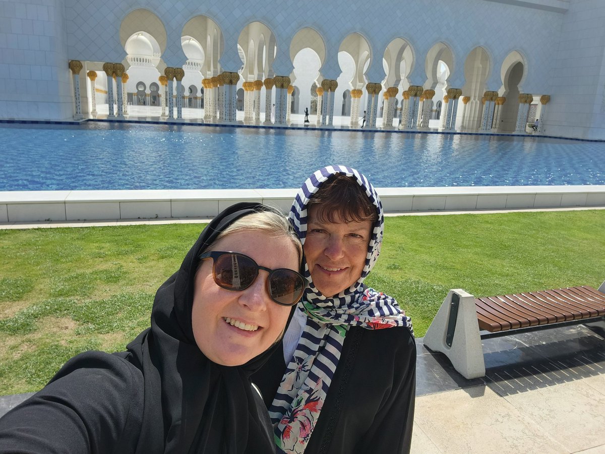 thelovelymaeve's tweet photo. So fantastic to welcome @HeatherB_RCM from the UK @MidwivesRCM to Abu Dhabi #WeMidwives sharing,learning and growing. Ready for #worldmidwives #icm2023 https://t.co/aQLWWEJNo7