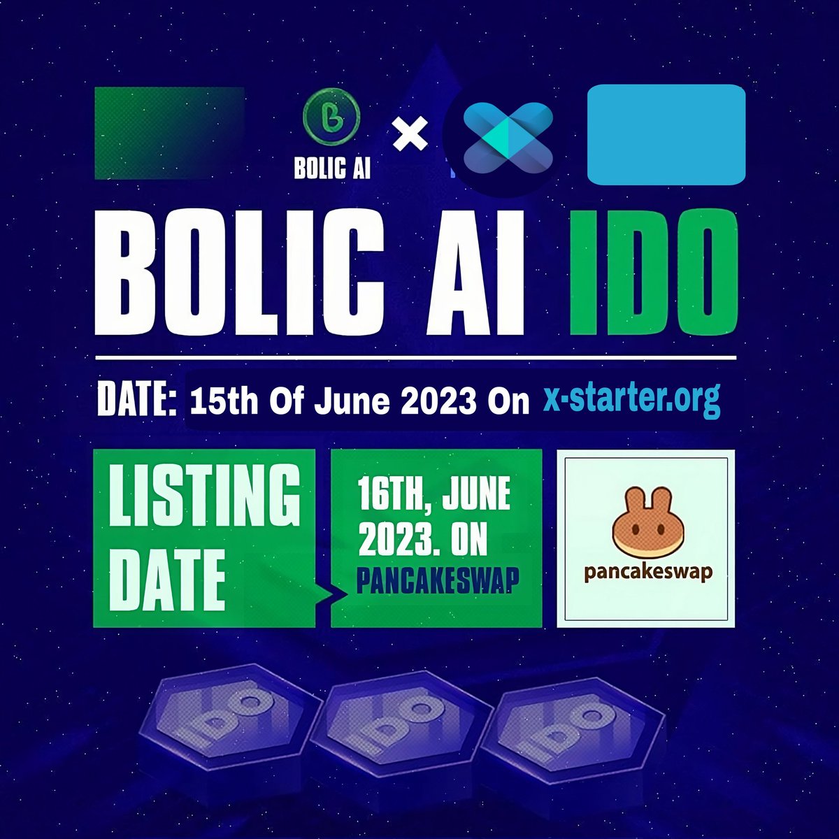 We're thrilled to share the news of our upcoming second IDO on the renowned @XLaunch_CM. Mark your calendars for June 15, 2023, as this will be the date of our exciting IDO event.
x-starter.org/pools/pools-li…
#CryptoNews #Messi𓃵 #IDO #Binance #Airdrops #BSC #BNB #BREAKING_NEWS #NFT