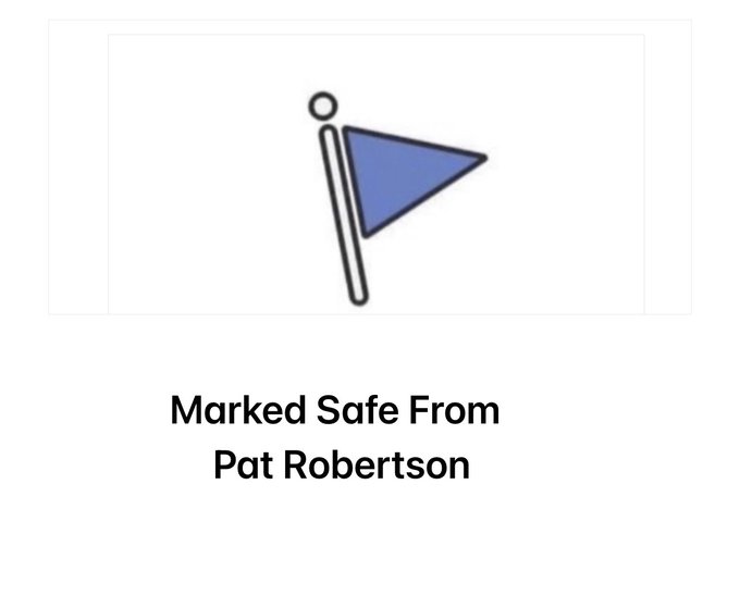 Pat Robertson finally did something worthwhile ~ he assumed room temperature 🥳 https://t.co/6rK7mVOdll<a href="/tag/caturday"class="tags"><span>#caturday</span></a>