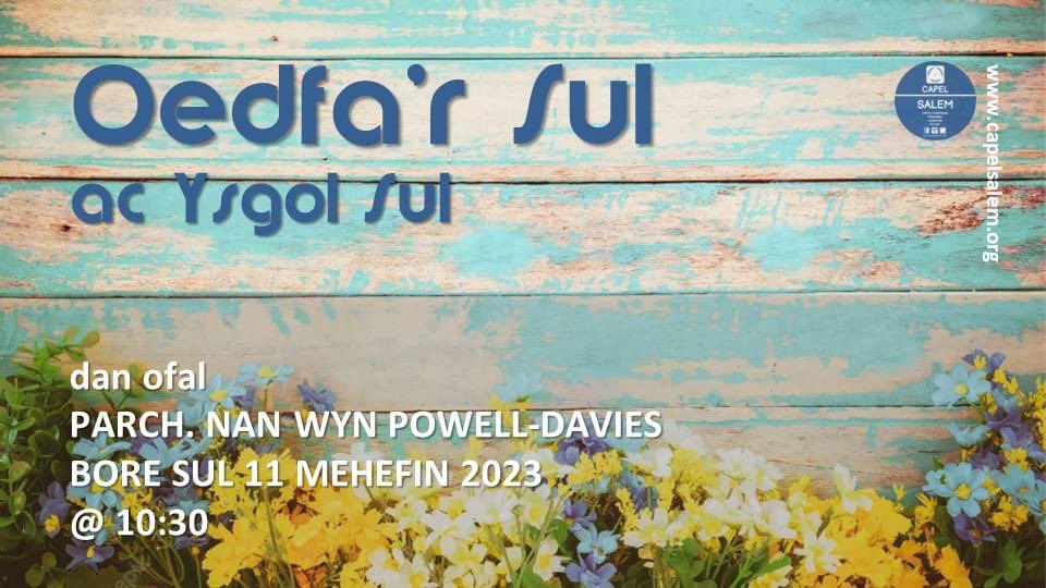 Edrychwn ymlaen i groesawu am y tro cynta i’n pulpud yr Ysgrifennydd Cyffredinol EBC.