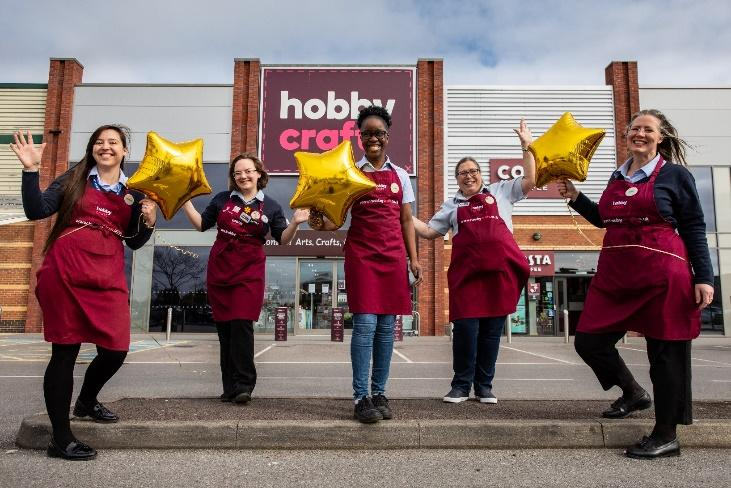 A1RetailMag's tweet photo. Hobbycraft revealed as the #1 Best Big Company to work for in the UK. Find out more ➡️ https://t.co/r8k7YMx00l #retail #retailnews #Hobbycraft #arts #craft #retailer #award https://t.co/nPvAme49kR