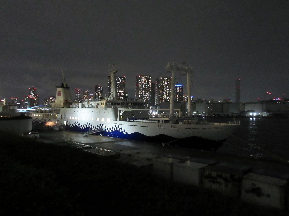 竹芝桟橋には洋上小学校を終えた「さるびあ丸」が休んでいました。今年は台風2号の影響で竹芝にいったん帰港して後日改めて再出港という変則的な行程になってしまったとのことです。「さるびあ丸」も小学生たちもお疲れ様でした。
#東海汽船 #さるびあ丸
age.aoyama.ed.jp/seaschool/2023…