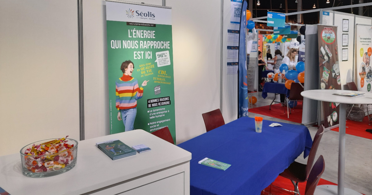 📣En Direct du 𝗖𝗮𝗿𝗿𝗲𝗳𝗼𝘂𝗿 𝗘𝗺𝗽𝗹𝗼𝗶 𝗡𝗶𝗼𝗿𝘁 𝗔𝘁𝗹𝗮𝗻𝘁𝗶𝗾𝘂𝗲 à l'Acclameur 📍

👉 Le groupe SÉOLIS vous attend sur le 𝗦𝘁𝗮𝗻𝗱 𝗚𝟬𝟭 jusqu'à 𝟭𝟳𝗵𝟬𝟬 pour vous rencontrer et vous faire découvrir nos postes à pourvoir 🧐