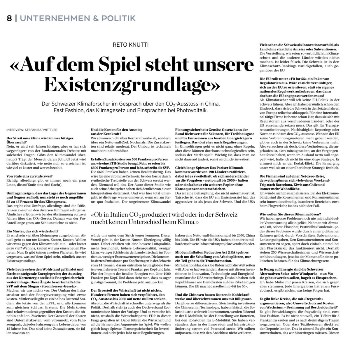 Reto Knutti tweet media