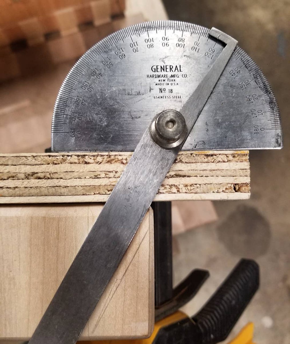 At General, we always aim to ensure accuracy, precision, and durability over time for all of your woodworking projects. 😎

Sharpen your craft and work like a Genius with the No. 18 Round Head Stainless Steel Angle Protractor. 💪 generaltools.com
