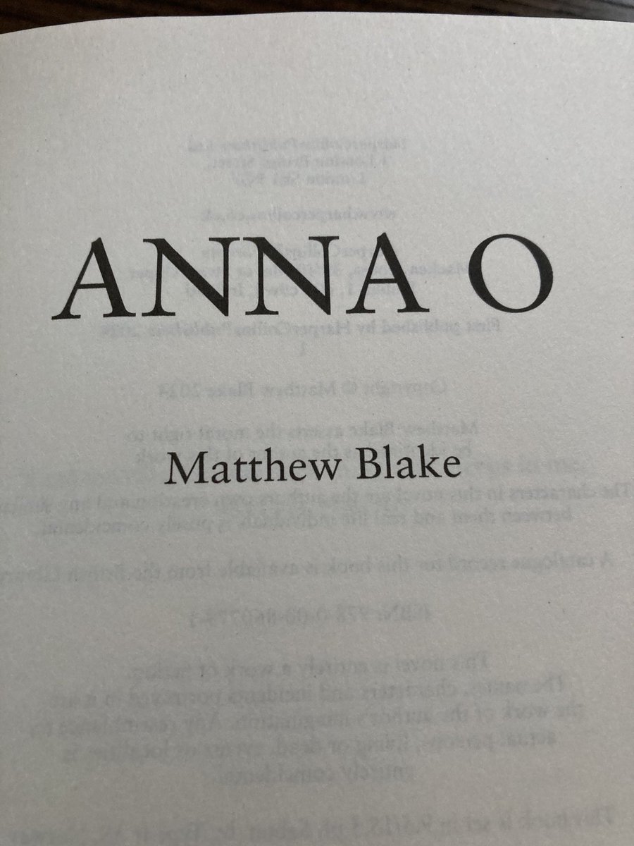 fionamsharp's tweet photo. Book post. Look at the cover! I’ve been rather keen to get my hands on this beauty! #AnnaO #MatthewBlake @Matthew__Blake (very much hoping to confirm news of a 2024 signing in @wstonesdurham soon) https://t.co/KtsoyBROFF