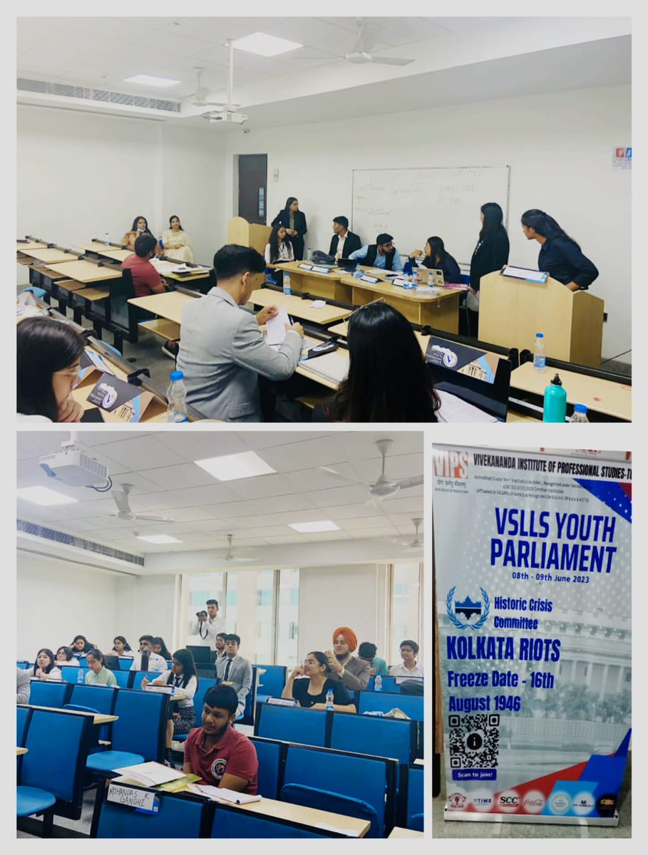 VIPS_Delhi's tweet photo. We are excited to announce the commencement of the two-day National Youth Parliament organized by Vivekananda School of Law &amp; Legal Studies, VIPS-TC!  Sharing with you a few glimpses from day one. #NationalYouthParliament #Debate #Leadership #VSLLS #VIPSTC #EmpoweringYouth #law https://t.co/WHMI7UcnEP