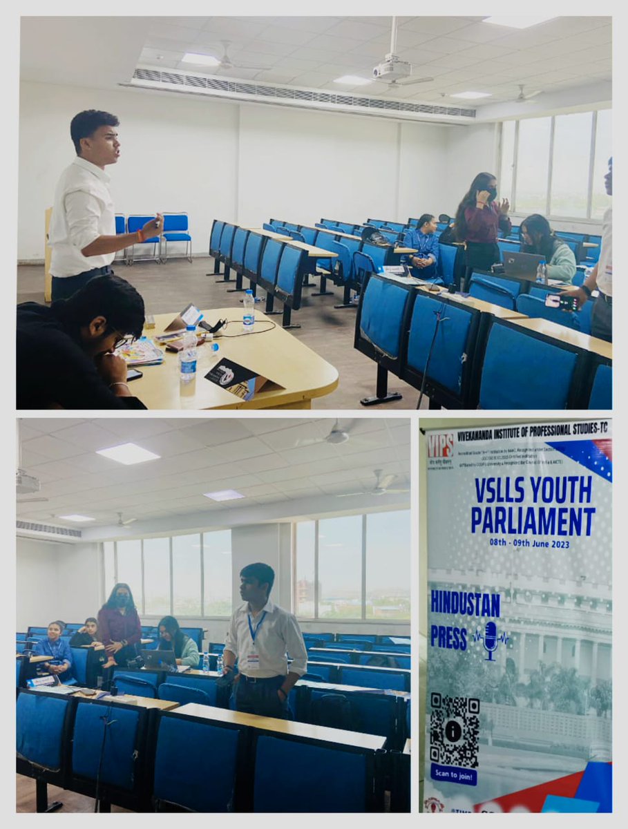 VIPS_Delhi's tweet photo. We are excited to announce the commencement of the two-day National Youth Parliament organized by Vivekananda School of Law &amp; Legal Studies, VIPS-TC!  Sharing with you a few glimpses from day one. #NationalYouthParliament #Debate #Leadership #VSLLS #VIPSTC #EmpoweringYouth #law https://t.co/WHMI7UcnEP