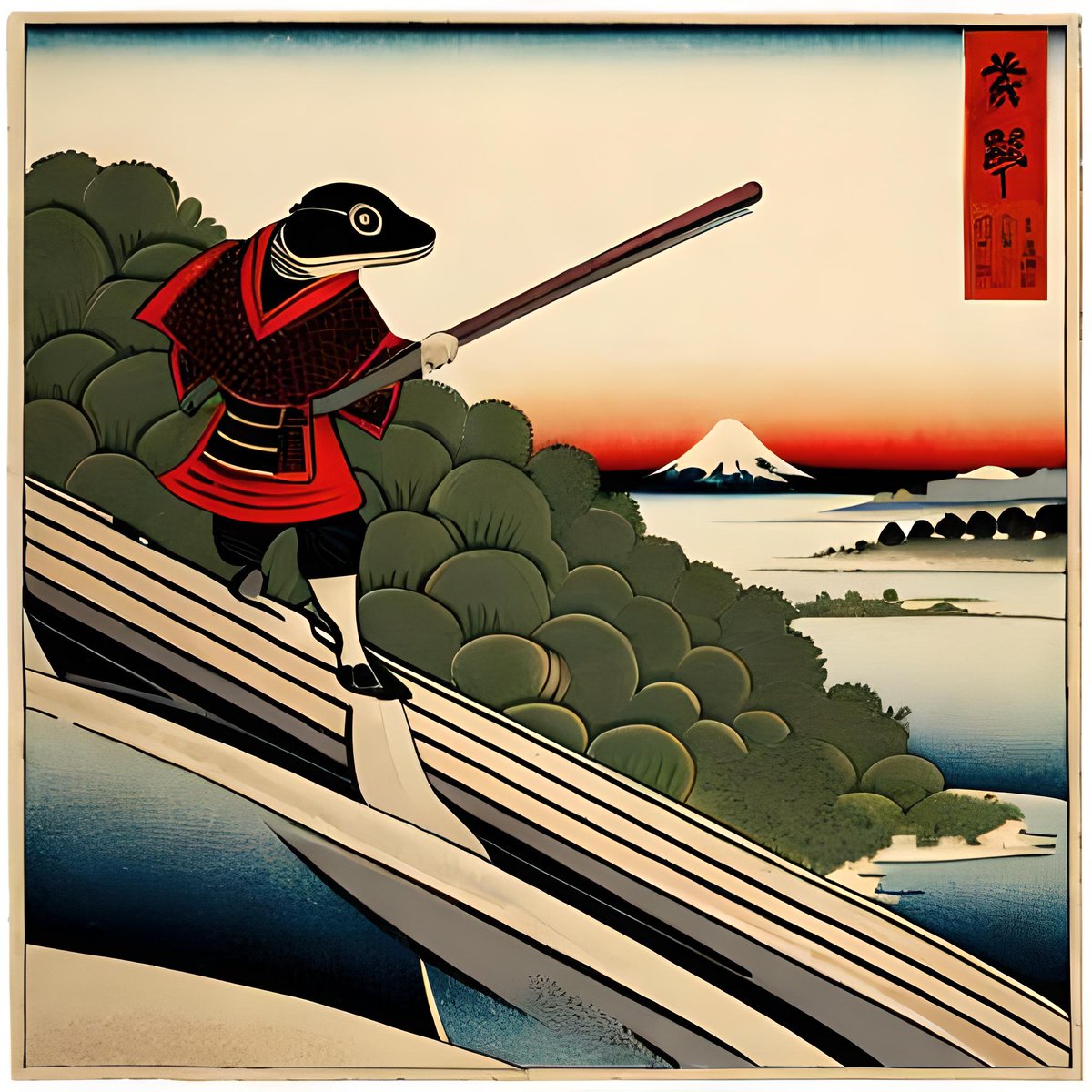 FoxyForCrypto's tweet photo. Once upon a time samurai noticed they can teach the frogs near the pond they usually meditate in the art of the sword. 🐸 This was the birth of the

@satmuraijpeg
! Encouraging the frogs to leave the pond and live #TheWayofTheSatmurai changed history foreover. #OrdinalsNFT $BTC https://t.co/Xi3b00obRg