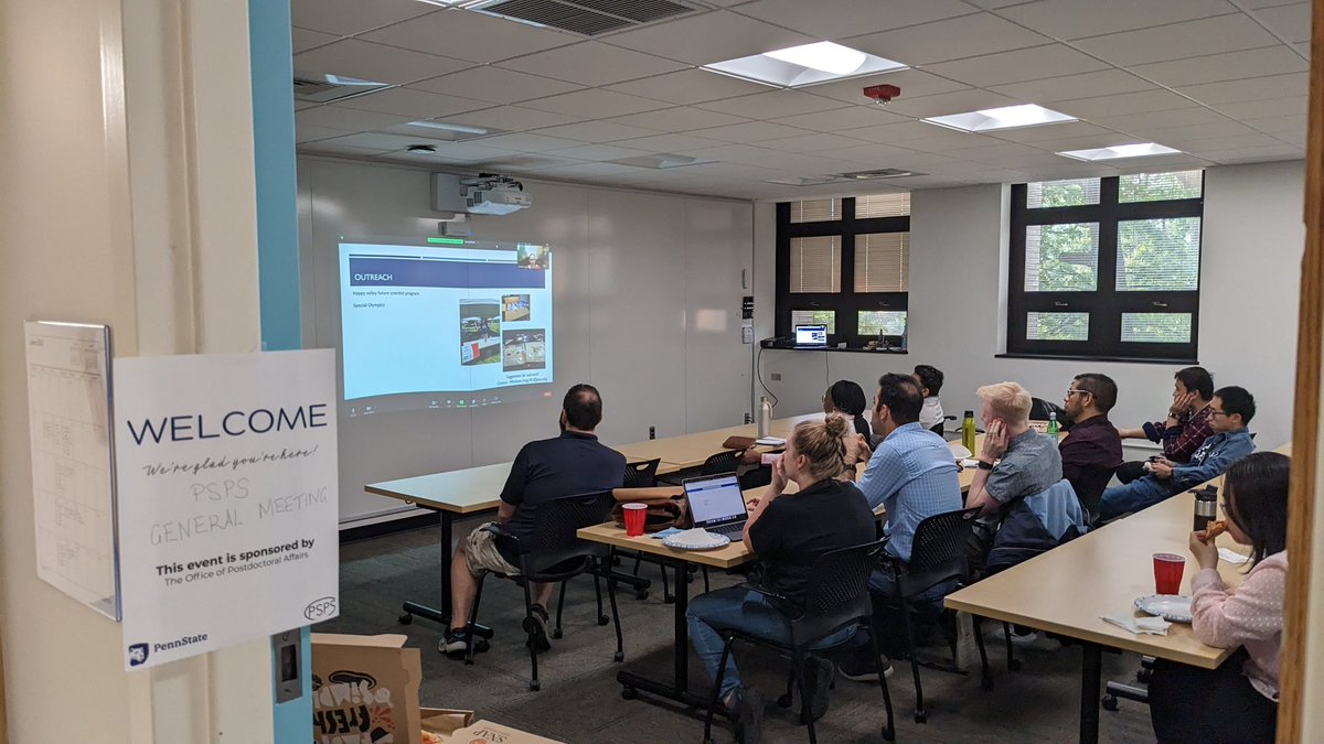 PSU Postdoc Society tweet media