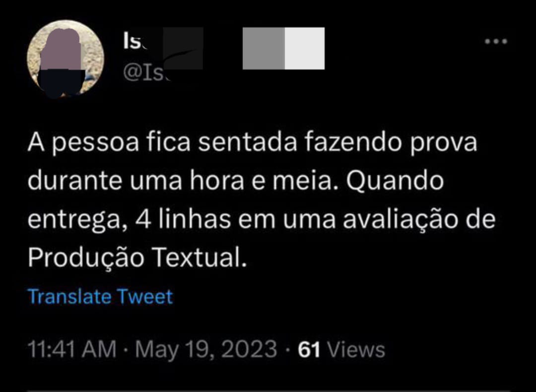 SpottedUfrj's tweet photo. spotted, tem uma professora de letras que deve odiar mais do que tudo ser professora, porque como reclama dos alunos no twitter que nem uma adolescente e acha que todo mundo vai ruim nas provas porque ela só pega aluno burro e não porque a didática dela é uma merda https://t.co/ZY5Nsq9170