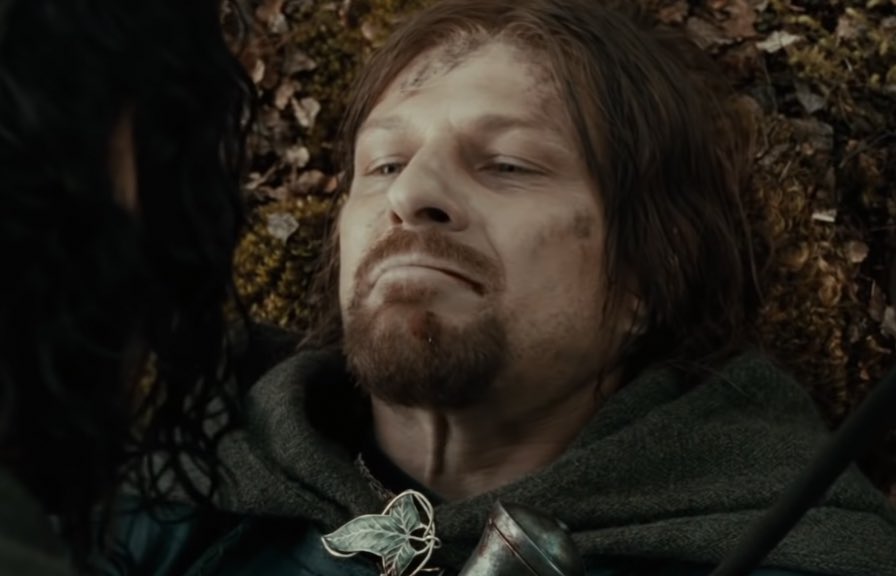 myelessar's tweet photo. “i would have followed you my brother, my captain, my king.” 

“be at peace, son of gondor.” https://t.co/zkSXTmvyRr