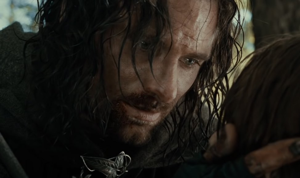myelessar's tweet photo. “i would have followed you my brother, my captain, my king.” 

“be at peace, son of gondor.” https://t.co/zkSXTmvyRr
