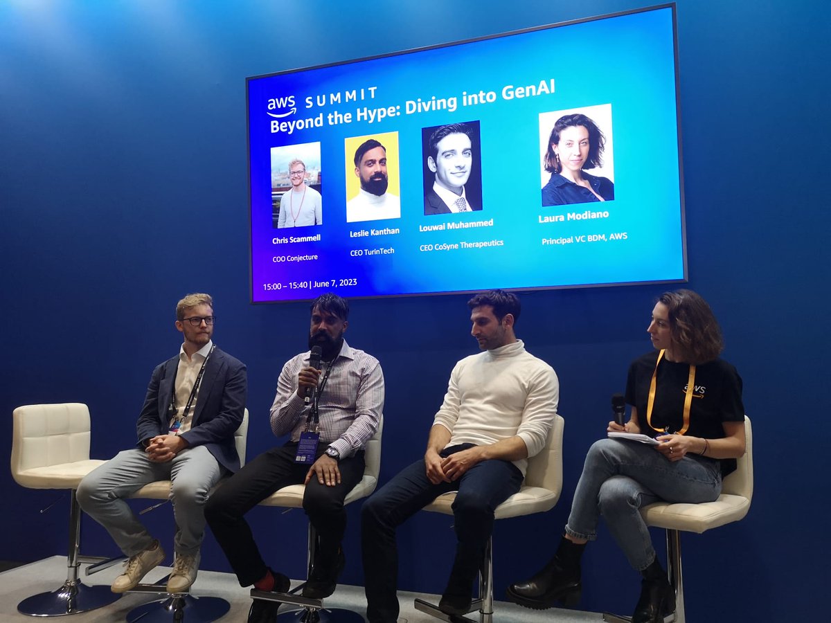 🎈We were thrilled to meet you all at #AWSSummit London yesterday! Our CEO, Dr Leslie Kanthan, emphasised the role of #LLMs in #CodeOptimisation to supercharge ⚡application performance.

#ML #AIsafety #GenAI #GenerativeAI