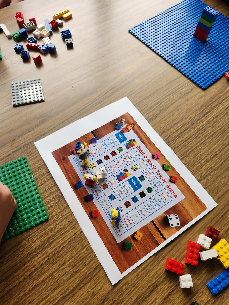 Lego tower measurement game: predicting and determining who has the tallest tower. <a href="/HRCE_NS/">Halifax Regional Centre for Education</a> @MsJudgeGr7 <a href="/cunardjunior/">cunardjuniorhigh</a>