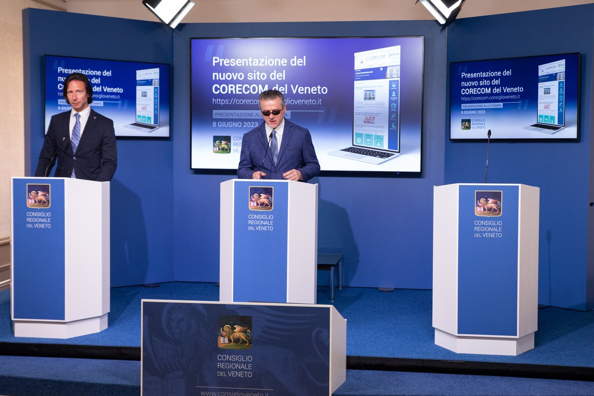 Consiglioveneto's tweet image. Presentato il nuovo sito Web #corecomveneto, progettato e realizzato per garantire accessibilità e utilizzabilità da parte dei cittadini veneti
tinyurl.com/3dv8mdrd