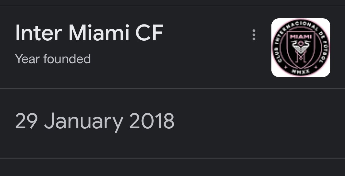Like this tweet if you’re older than Inter Miami