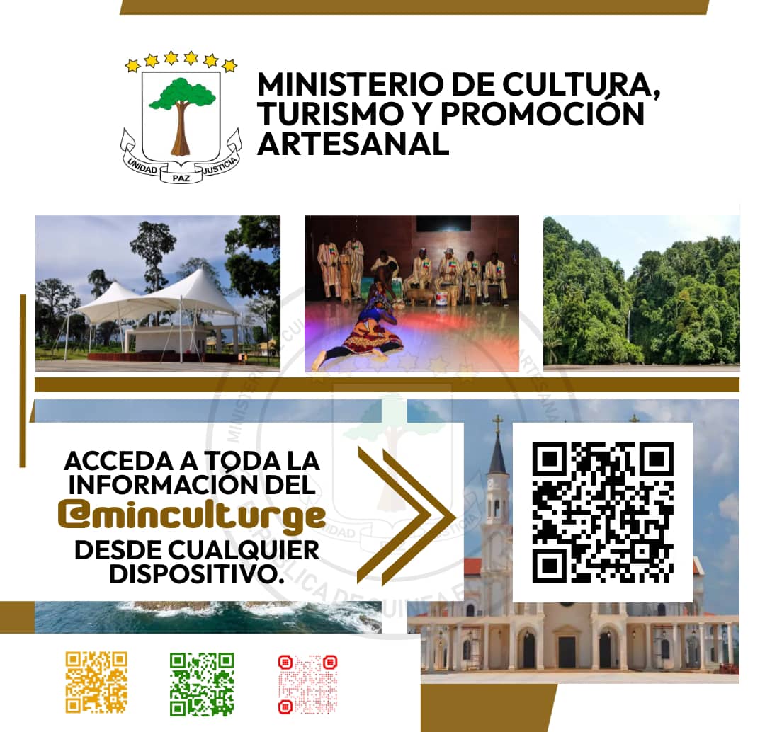 MTurismoGE_'s tweet photo. Toda la información del @minculturge a tu alcance. 

#Minculturge #dgfpet #ParqueMalabo #BalletCeiba #GuineaEcuatorial https://t.co/8RLHVcr9zY