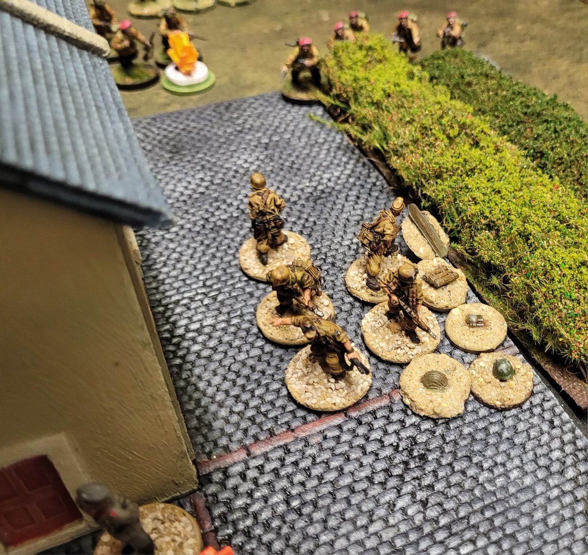 It was Fun playing Bolt action again last night. The game ended in a draw. #warlordgames #boltaction
