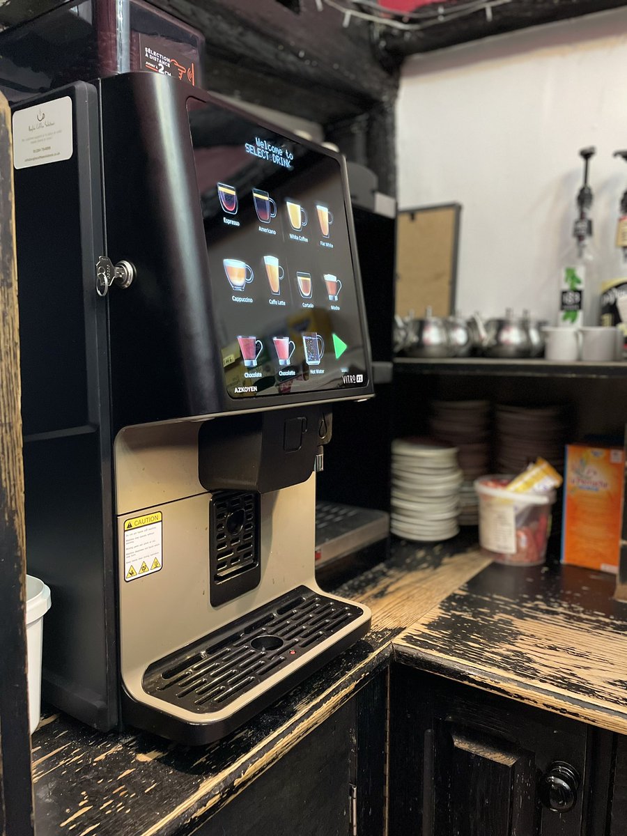 Recent machine upgrade for the team at the Four Horseshoes in Thornham Magna👏🏻

After working closely with the team now for nearly four years, it was a pleasure to assist them on their need for a newer model that can provide up to 12 drink selections ☕️