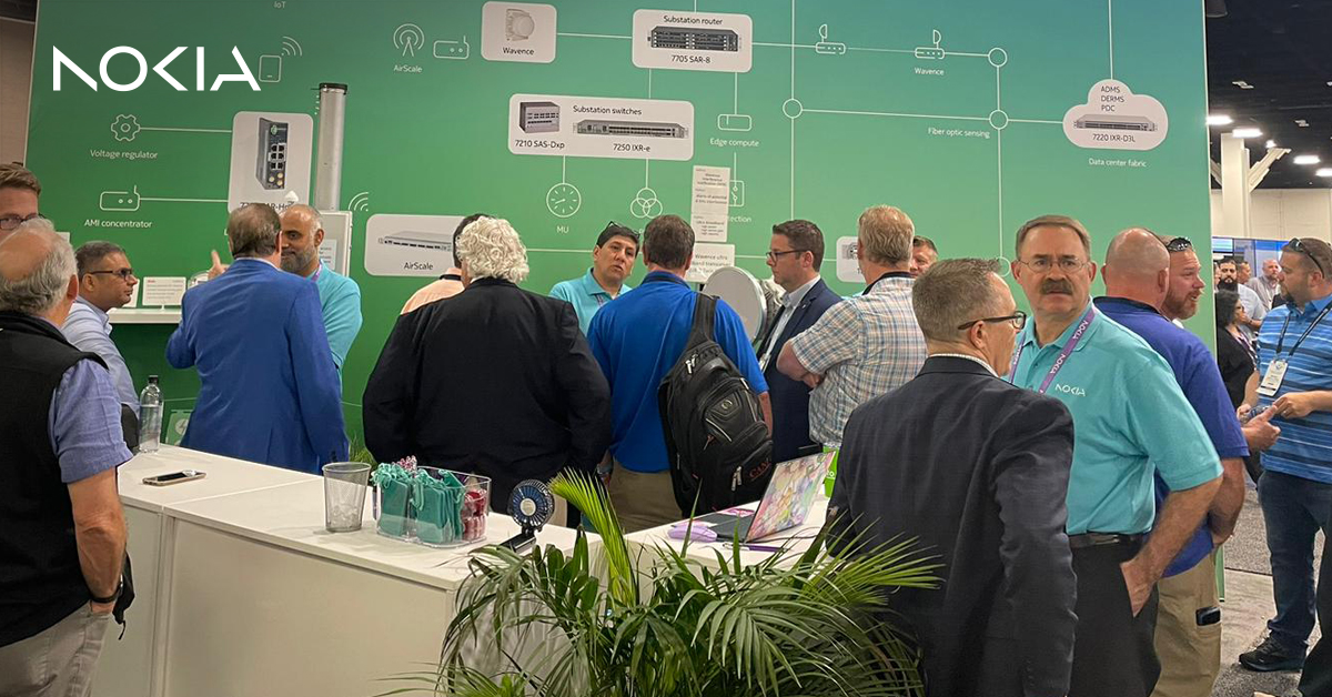nokiaindustries's tweet photo. Join @Nokia today starting at 1130am at #UTC2023 booth 407 to discuss your #digitaltransformation plans. Learn how we can help you build a #comms foundation to support a #smartergrid, net-zero emissions & new business models. @UTCNow #UTCTNT23 #utilities https://t.co/tjXHMoIFbH https://t.co/Td6606HnZK