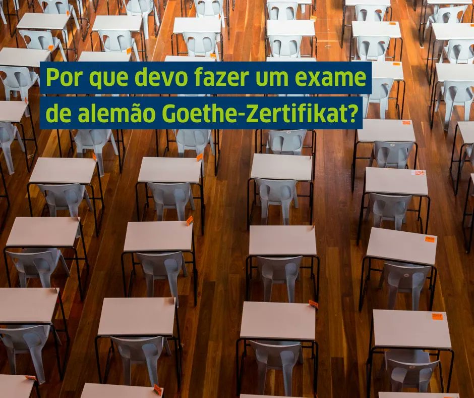 Aqui vão 3 razões para fazer um exame oficial de alemão:
1. Oportunidades de trabalho ✅
2. Autoavaliação e progresso ✅
3. Possibilidades acadêmicas✅
😱 Não perca a chance de realizar o exame. 
🚨 Inscreva-se para exames no Porto até 09.06.: buff.ly/3nntkSP