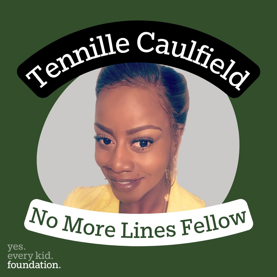 Let’s warmly welcome Tennille Caulfield as a YESF #NoMoreLines Fellow! Tennille brings years of first-hand experience advocating for her son’s education and navigating challenges in accessing public school settings best for her child.