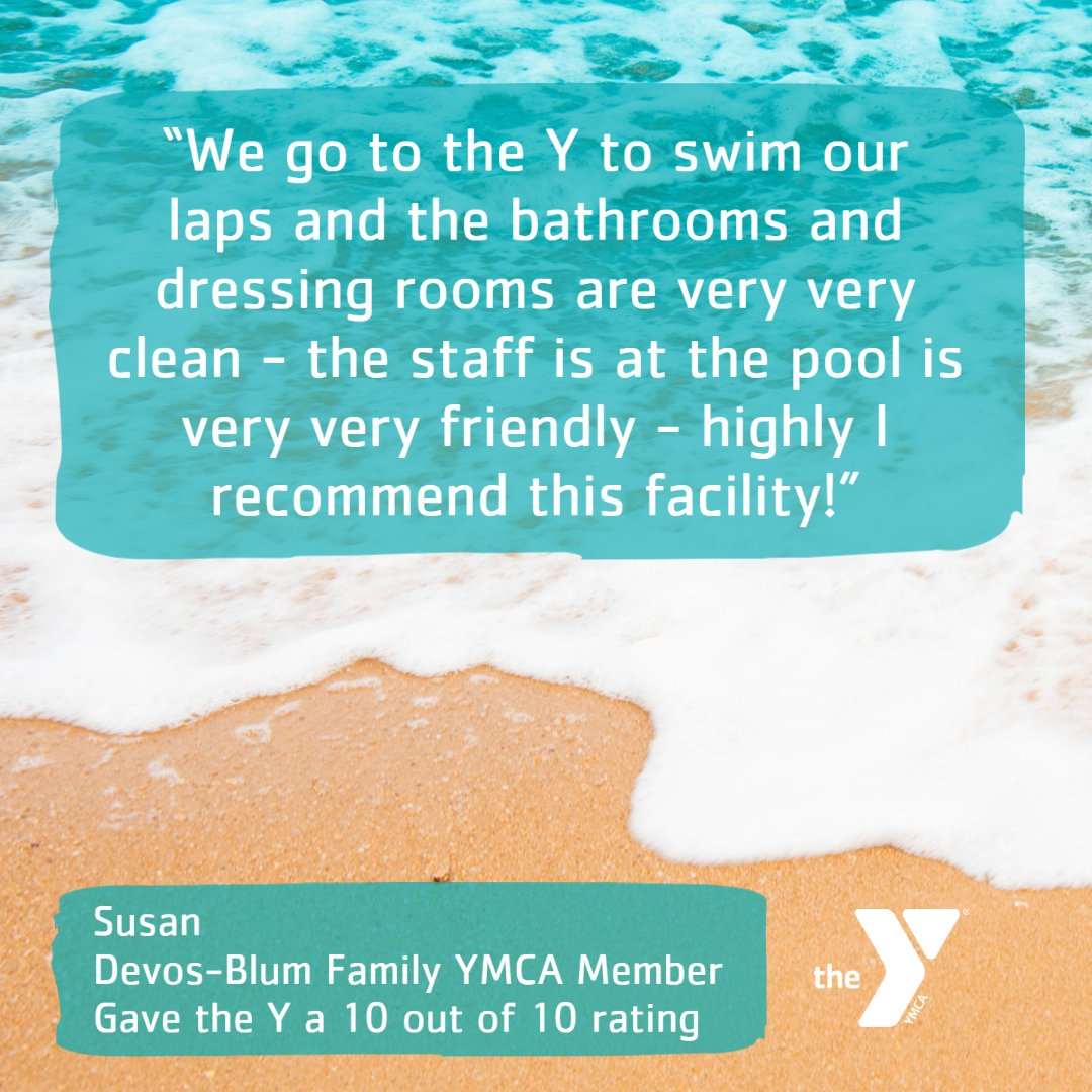 YMCAofSPBC's tweet photo. On this #Thankful Thursday, our Devos-Blum Family Y is grateful for Susan who shared this lovely #review of our YMCA! View all member #feedback here: https://t.co/4Ugr3UXLm6 

#thankfulthursday #BoyntonY #ymcaspbc #shoutout #Yfamily #Ymember #positive https://t.co/FQv9ThSe4g