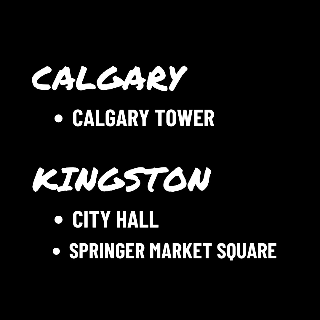 hsheroesca's tweet photo. TONIGHT The Calgary Tower, and Kingston City Hall/Springer Market Square will be illuminated purple to raise awareness for Hidradenitis Suppurativa.

#HidradenitisSuppurativa #HSAwarenessWeek #Walking4HS #HSHeroes 

@calgarytower @cityofcalgary @cityofkingston @EastVillageYYC https://t.co/ON1opa28T7