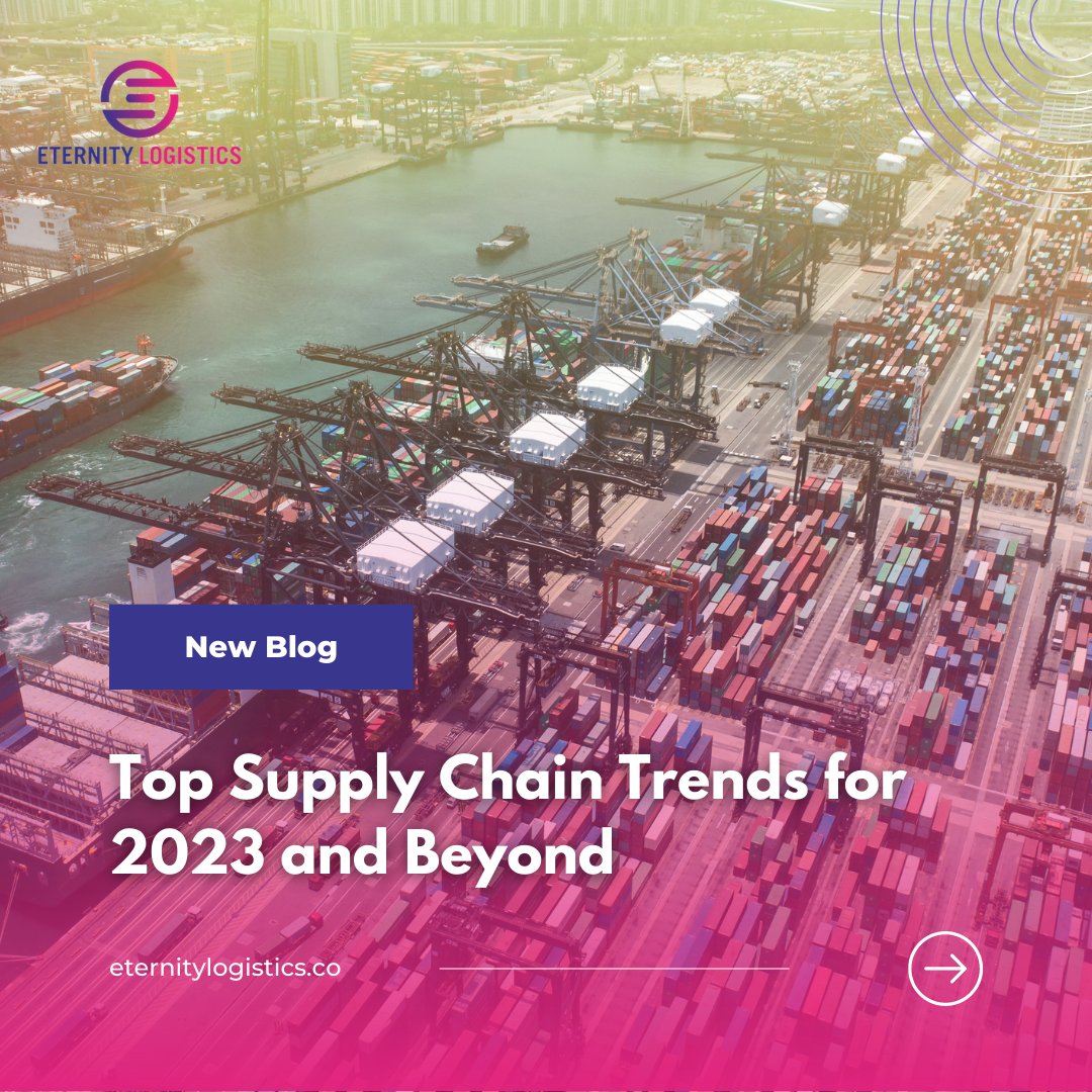 Top Supply Chain Trends for 2023 and Beyond

Read More: eternitylogistic.co/top-supply-cha…

#logistics #logisticscompany #logisticssolutions #supplychain #supplychainsolutions