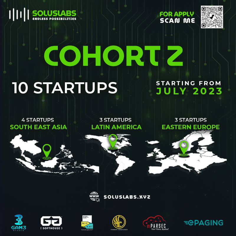 SolusLabsVC's tweet photo. 🚀 Exciting News! #SolusLabs #CohortZ is here! 
🌐 🗓️ Starting from July 2023 
🌍 4 #startups from Southeast Asia 
🌎 3 startups from Latin America 
🌍 3 startups from Eastern Europe 
Join us as we embark on an incredible journey of #web3 #innovation! 
#binance #BNB #SEC #ETH #UP https://t.co/UZQT3cA6mq