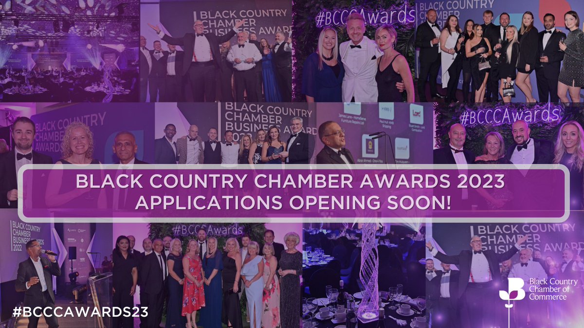 We are delighted to announce that #BCCCAwards23 will take place on 9th November at <a href="/WolvesRaces/">Wolverhampton Races</a>!

A spectacular evening celebrating, talent, tenacity and transformation of businesses from across the region. 

View this years' awards categories ➡️ loom.ly/i5GjaSM