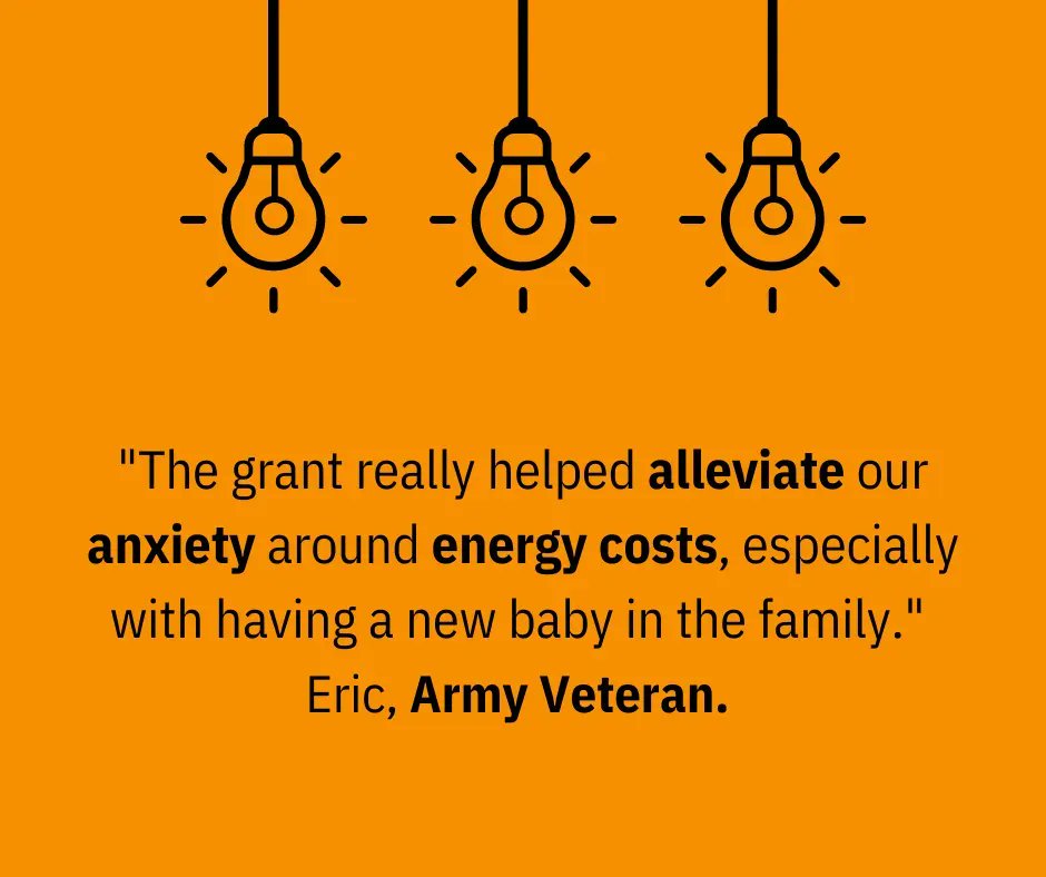 Thank you to @Soldierscharity for the energy grant they provided for our @BritishArmy #veterans this year - it proved invaluable over the colder months and allowed residents to build up a balance for the rest of the year. #WeAreEntrain #CostOfLivingCrisis