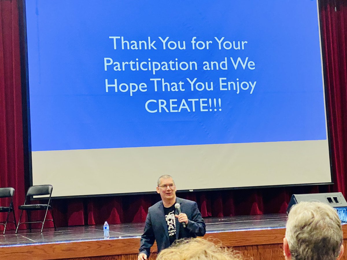 Looking forward to a FUN day of learning and sharing at <a href="/CreateOhio/">CREATE! Conference</a> ‼️🎉 #CreateCon23 Many thanks to <a href="/chamady/">Chris Hamady</a> for organizing‼️🌟