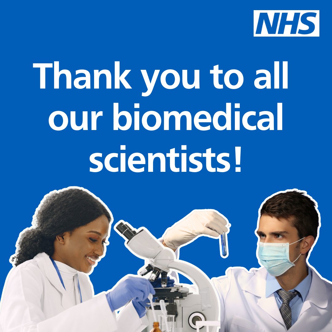 🔬🏥 Happy #BiomedicalScienceDay!   

At King's, we celebrate the vital role of #BiomedicalScience in transforming patient care. Thank you to our brilliant biomedical scientists for your outstanding care and innovative contributions to healthcare.

#TeamKings