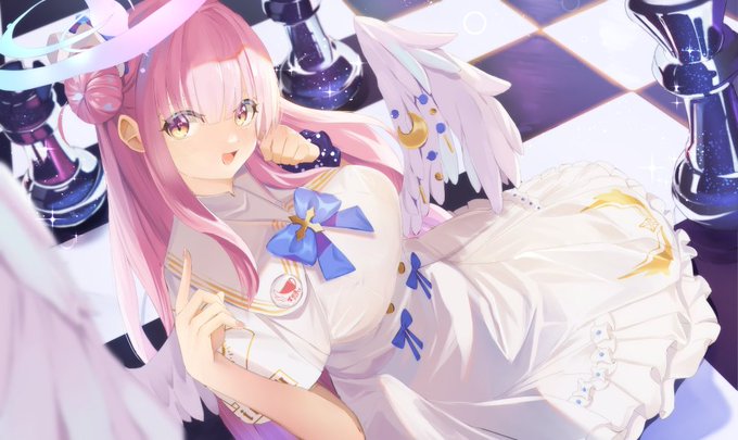 みなさん お久しぶりです!!
今回は聖園ミカを描いてみました～❤️
よろしくね! 