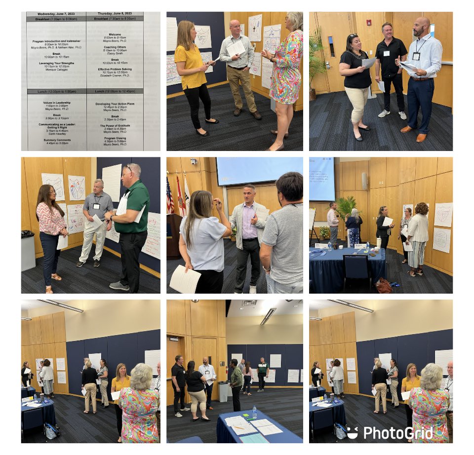 Day two of the CCPS Summer Leadership Institute at FIU.  Today’s sessions include coaching others, effective problem solving, developing your action plan, and the power of gratitude <a href="/collierschools/">Collier County Public Schools</a> <a href="/CCPSLeadership/">CCPS School Leadership</a> <a href="/SupRicciardelli/">Dr. Leslie Ricciardelli</a>