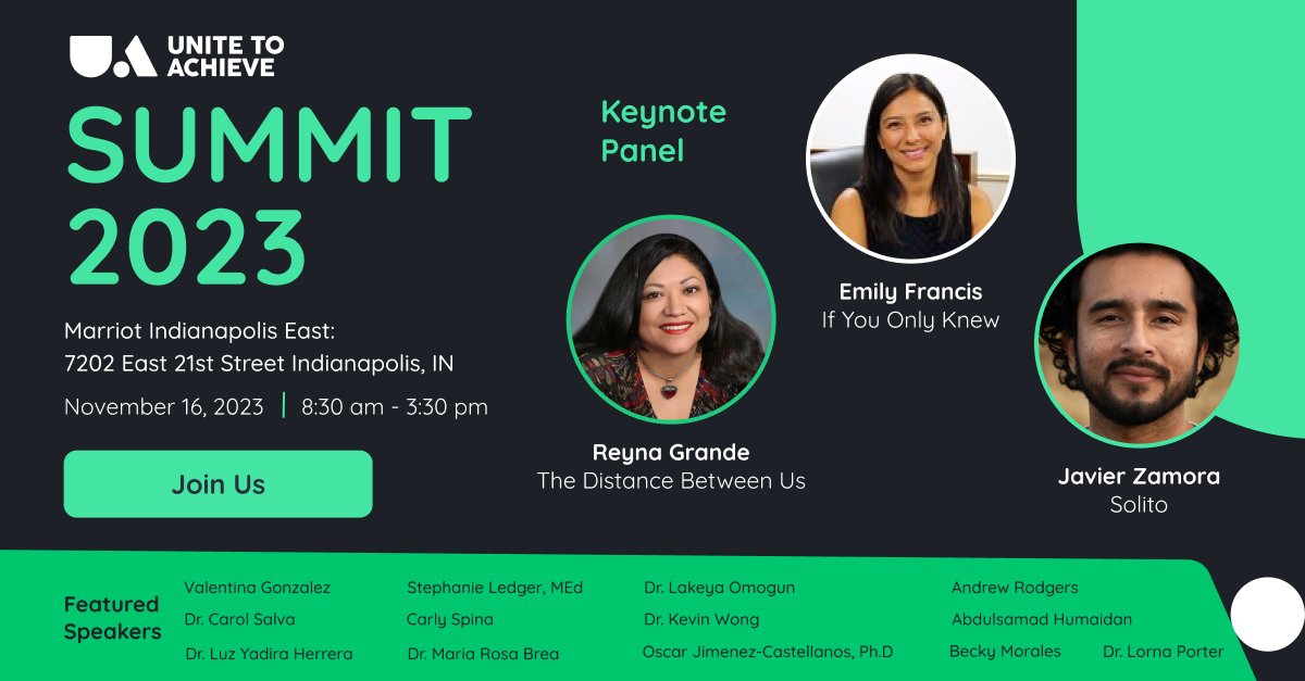 I am SO EXCITED for the United to Achieve Summit for #EL educators with students who are #SLIFE. Check out the keynote speakers!!! #ellchat @reynagrande @emilyfranESL @jzsalvipoet Plus @DrCarolSalva & @ValentinaESL and many other incredible teachers. inlierlearning.com/uta-summit-2023