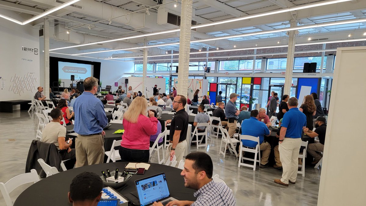 TomSnyderRIoT's tweet photo. People are rolling in for the @GigEast Summit. It is going to be an incredible day. I'm particularly excited to see which startup wins the #RIoTAccelerator Championship Belt! @RIoTonSocial https://t.co/K1VEpdzZlf