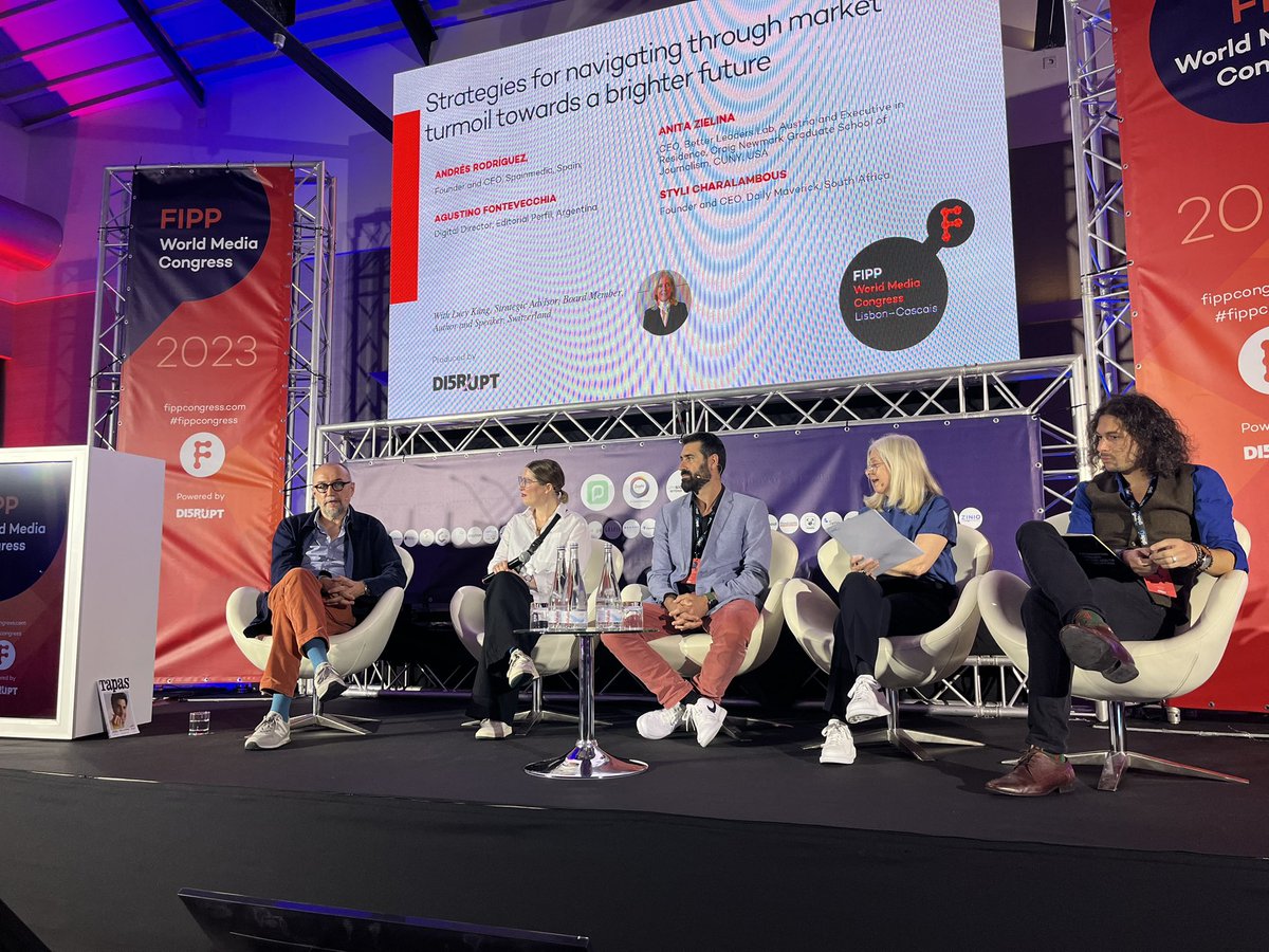 RevistasARI's tweet photo. Strategies for navigating through market turmoil towards a brighter future. @ArodSpainMedia on stage @FIPPWorld #fippcongress @RevistasARI @SpainMediaES https://t.co/ioGwJo536N