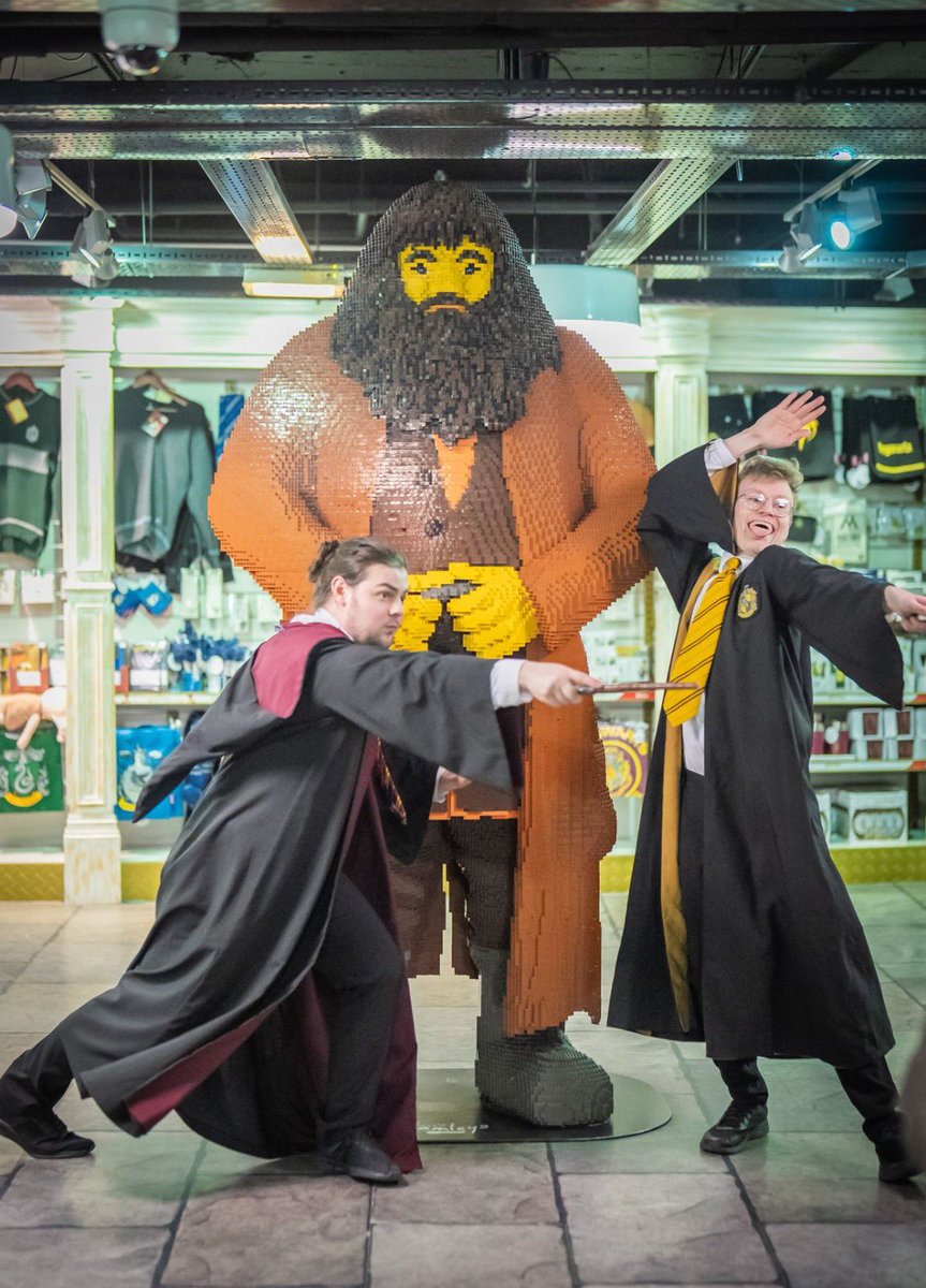 @wbtourlondon Hagrid - that’s why we made him his very own life sized Lego Statue! 🪄