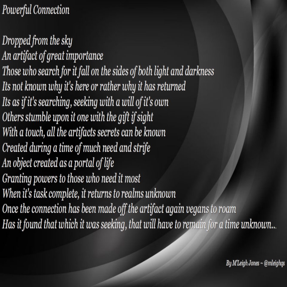 MLeighQS's tweet image. Powerful Connection 🔅🔆 #poetry #powerfulconnection #writingcommunity